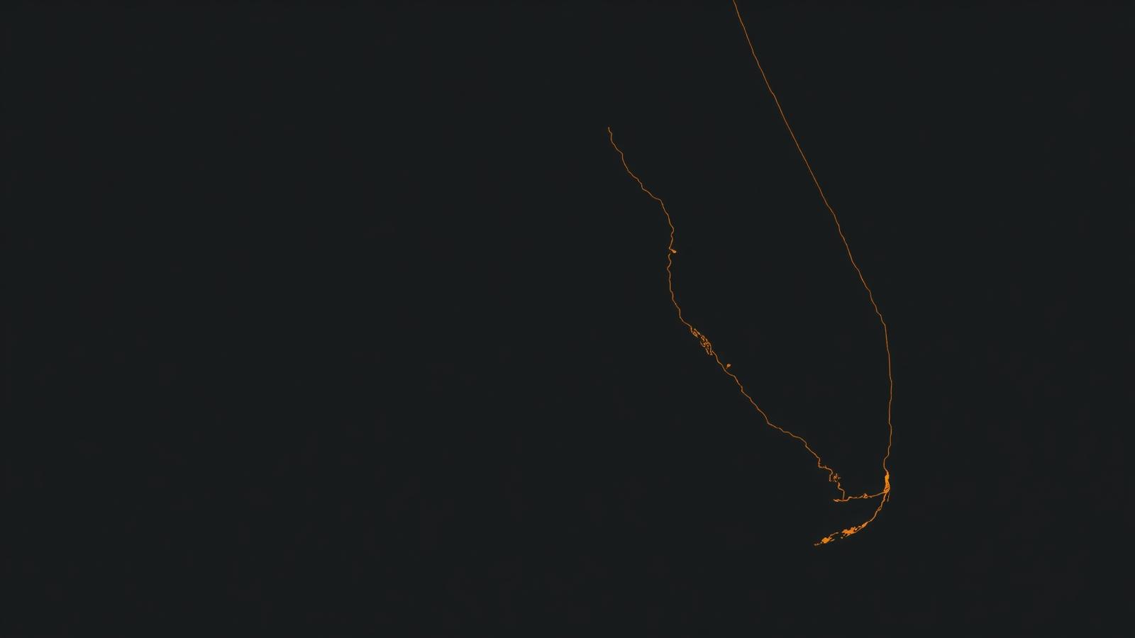 Mapa de cobertura de Florida