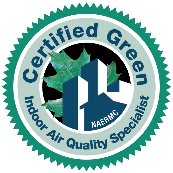 Especialista certificado en calidad del aire interior (NAERMC) Especialista certificado en calidad del aire interior (NAERMC)